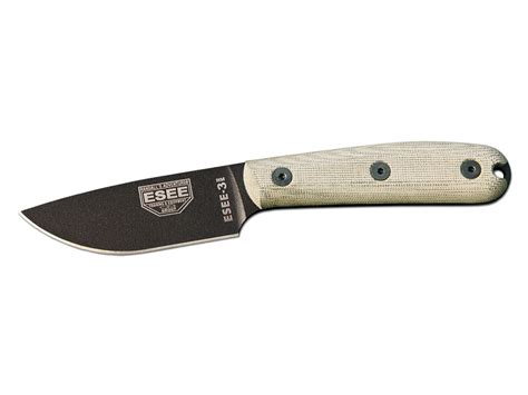 Esee Knives Esee 3hm Fixed Blade Knife 363 Drop Point 1095 Carbon