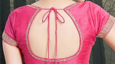 blouse neck designs cutting and stitching in tamil blouse back neck cutting and stitching in