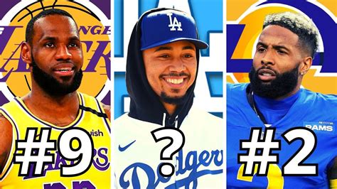 Ranking Every California Sports Team From Best To Worst 2022