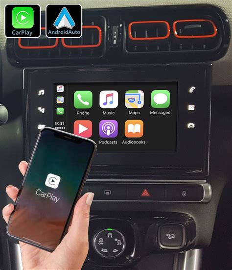 Apple Carplay Sans Fil Et Android Auto Pour Citroën C3 Aircross