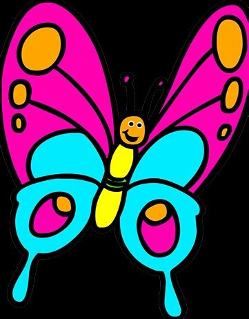 Onlinelabels clip art simple butterfly source: Gambar Kupu Kupu Kartun Terbaru | gambarcoloring
