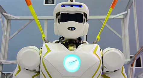 nasa unveils valkyrie a humanoid robot destined for space exploration