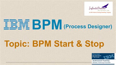 Ibm Bpm Tutorial How To Start And Stop Bpm Process Server Infinite