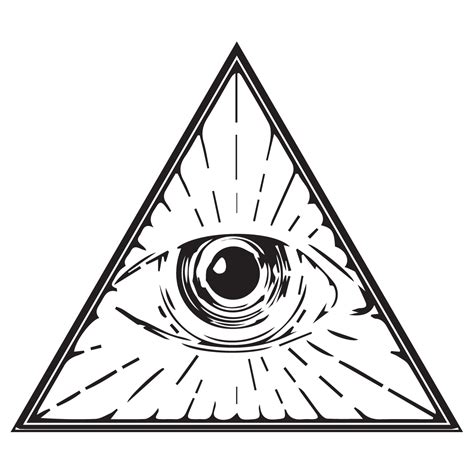 Eye Of Providence Illuminati Drawing Clip Art Stretch As Far As Eye