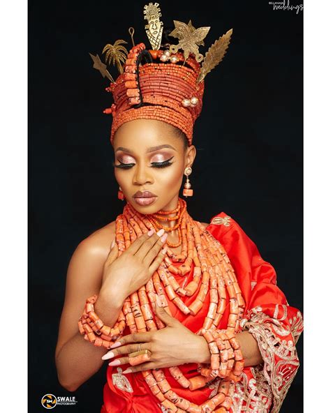 This Edo Bridal Beauty Look Is The Definition Of Royalty Bridal