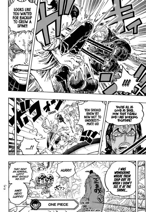 One Piece Chapter 1091 Manga Versus