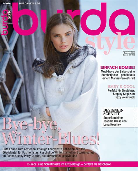 Revista Burda Style Germania Noiembrie Blogul Cu Reviste Living In RO Colors