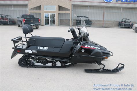New 2019 Yamaha VK 540 Electric Start W Reverse SNOWMOBILE In Arborg
