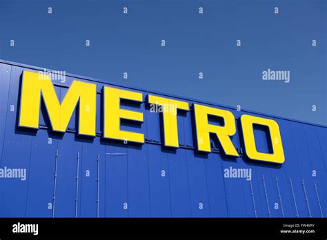 Schriftzug Der Metro Ag Hi Res Stock Photography And Images Alamy
