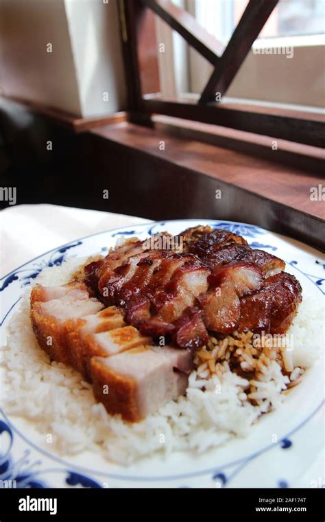 Roast Duck Roast Pork Char Siu And Crispy Pork Belly Siu Yuk With