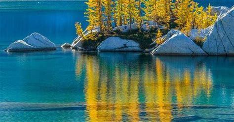 Crystal Lake The Enchantments Washington Western Usa