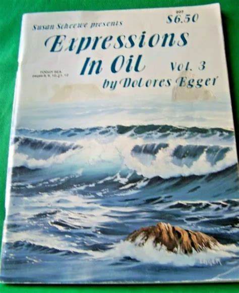 Expressions In Oil V3 Dolores Egger 1988 Scheewe Oil Landscapes Tole