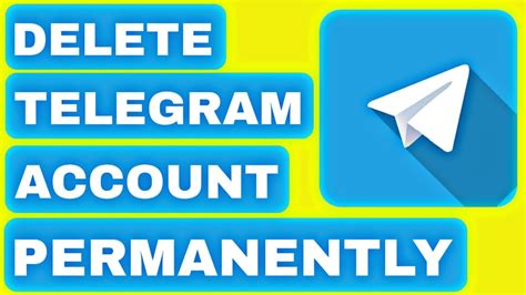 Delete Telegram Account Permanently How To Delete Telegram Account