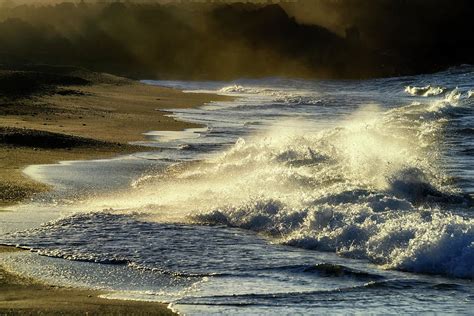 Kiholo Beach Mist Photograph By Christopher Johnson Fine Art America