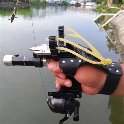 Rubber Band Laser Slingshot High Velocity Elastic Hunting Fishing