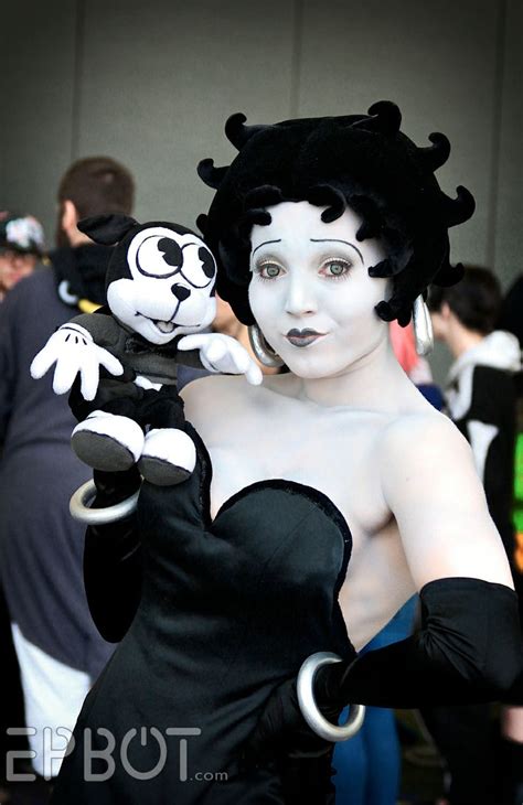 Betty Boop In Black And White Epbot Megacon 2014 Pt 5 Creative