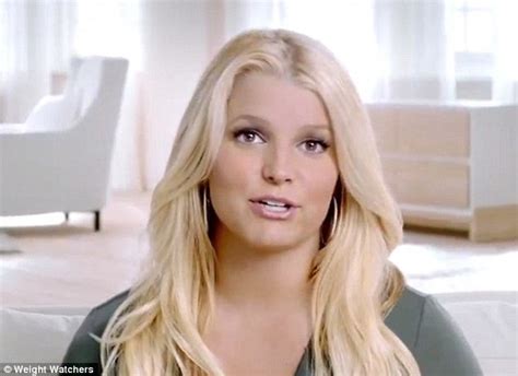Jessica Simpson Appears In Her First Weight Watchers Advert But Fails To Show Her Body