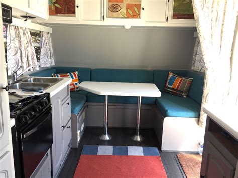 Corner kitchen cabinets, especially blind corner cabinets, can present design challenges in a you might find that your corner kitchen cabinets hold your food and cooking or cleaning supplies so well. Reupholstered kitchen nook. Rug from Ikea. | Kitchen nook ...
