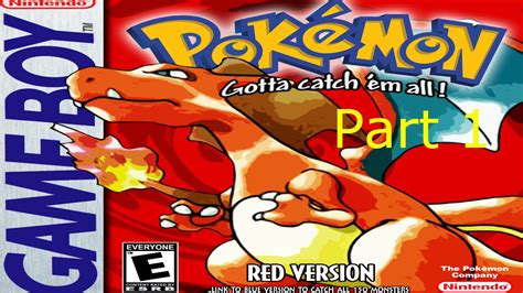 Pokemon Red Gameboy Part 1 Youtube