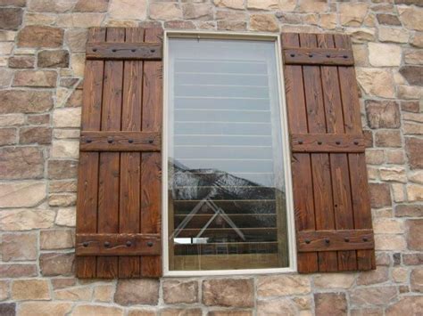 Diy Window Shutters Exterior Diy Shutters And Window Box The Stiles