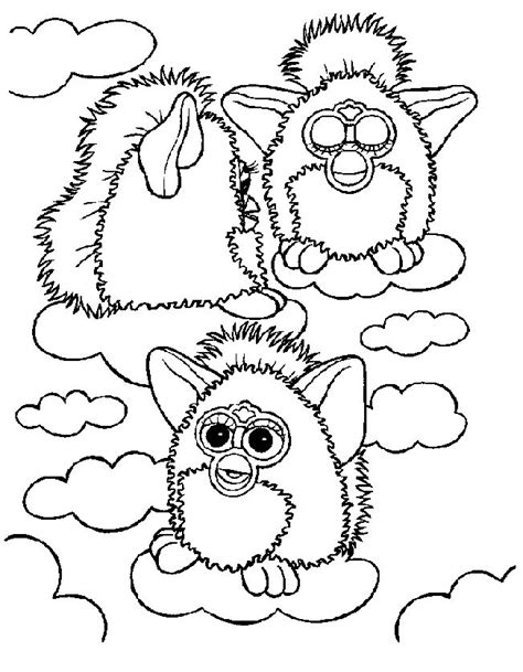 Kidsnfun 29 Kleurplaten van Furbie