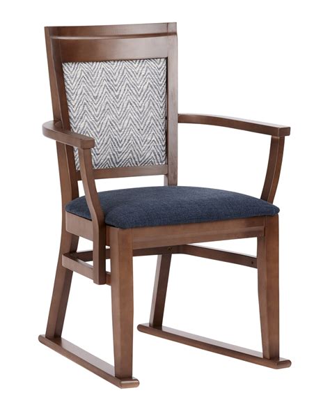 Chelford Dining Chair With Arms And Skids Renray Healthcare