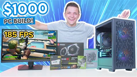 1000 Gaming Pc Build Guide 2021 Full Build Guide W Benchmarks