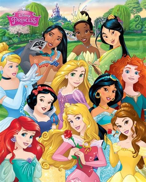 Disney Prinsesser Prinsesser Plakat Poster Online På Europosters