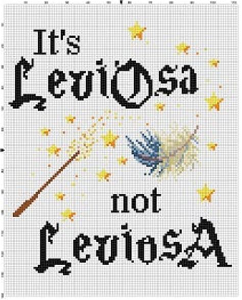 .etsyuk #etsyprints #etsysale #quotes #like #share #funnyquotes #leviosa #emmawatson #leviosa 'mine work (leviosa) prod. It's LeviOsa not LeviosA Hermoine Quote Cross Stitch ...