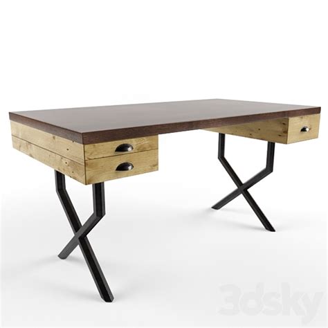 Richard Velloso Walter Desk Table 3d Model