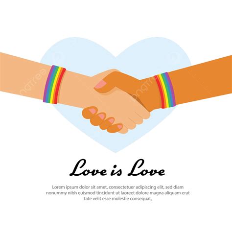 Pride Lgbt Rainbow Vector Art Png Hand Of Lgbt Holding Together With Rainbow Ribbon Symbol