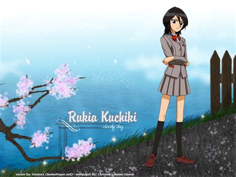 Kuchiki Rukia Bleach Wallpaper By Kubo Tite Zerochan Anime