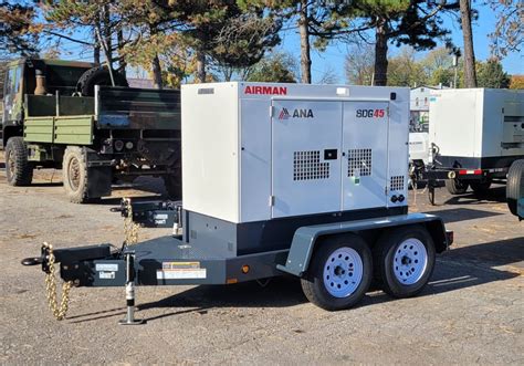 New 36 Kw Airman Sdg45s 8e2 Portable Diesel Generator Epa Tier 4