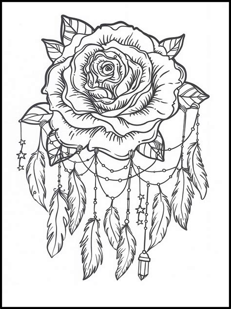 I'll start, this is one of my brothers drawings. Dreamcatcher Coloring Pages 25