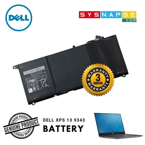 Do note that the prices above are inclusive of rm 326 discounts that dell malaysia is currently offering to all 2019 xps 13 on its website. Malaysia Dell XPS 13 9343 9350 4 Cell Battery 52Wh 7300mAh ...