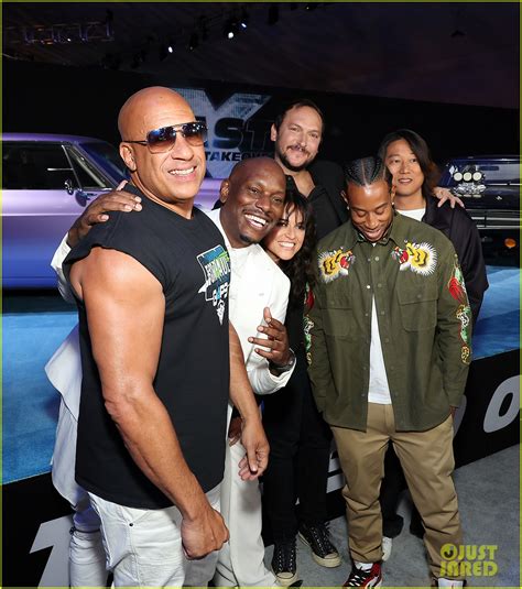 Vin Diesel And Fast X Cast Attend Trailer Premiere Alongside Paul