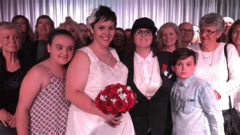 just magical first same sex marriage ceremonies held across australia sbs news