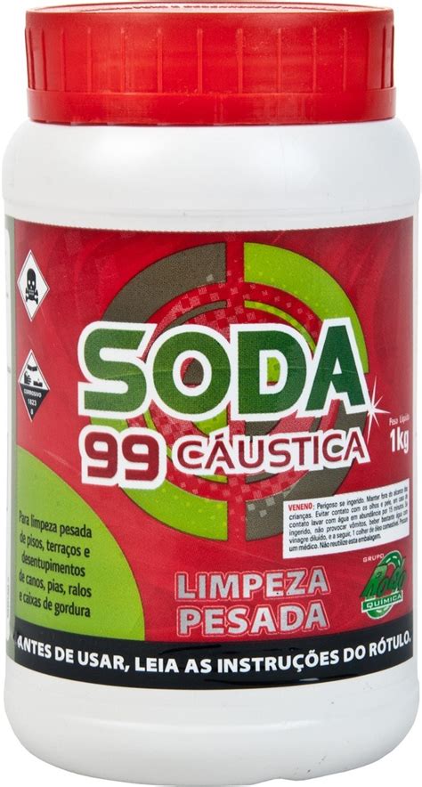 Soda Cáustica 99 1kg Rodoquimica R 1991 Em Mercado Livre