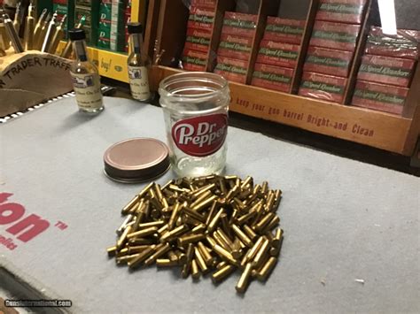 200 22lr Shot Shells In Mason Jar