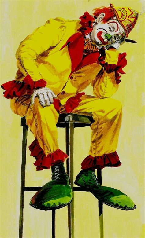 Pin By Dawn Kreiger On Clowning Around Clown Paintings Vintage Clown