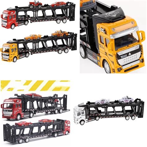 Buy Friction Powered Transport Car Carrier Truck Toy For Boys Girls