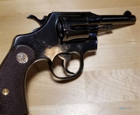 1956 Colt Official Police Revolver For Sale At