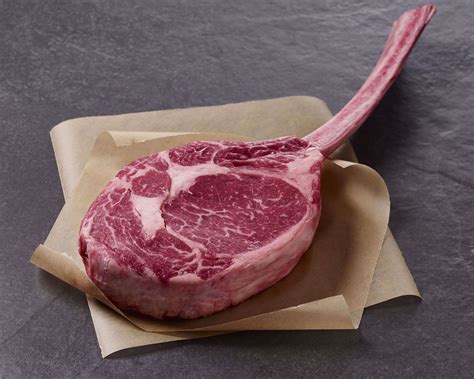 36 Oz Usda Prime Dry Aged Long Bone Rib Steak Usda Prime Dry Aged