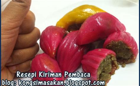 Kuih Buah Peria Kelantan Resepi Cek Mek Molek Gula Nisan Kelantan
