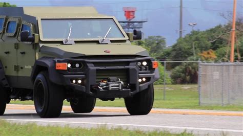 2012 Rhinocharge F550 Fully Armored Rolling Bulletproof Youtube