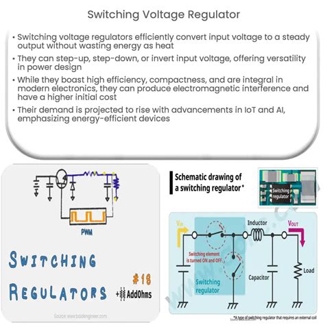 Switching Voltage Regulator How It Works Application And Advantages