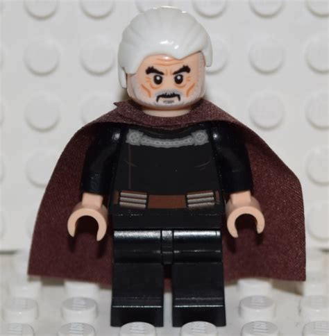 Sw0472 Count Dooku White Hair