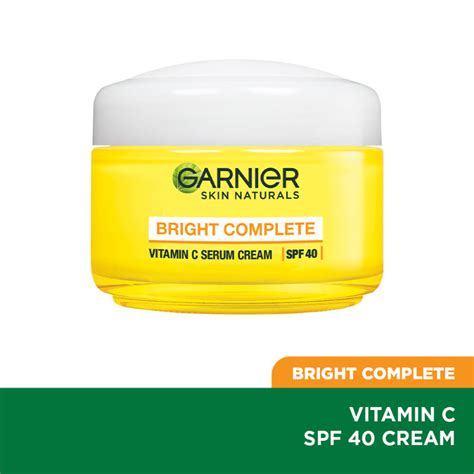 Garnier Bright Complete Vitamin C Spf40pa Serum Cream Buy Garnier