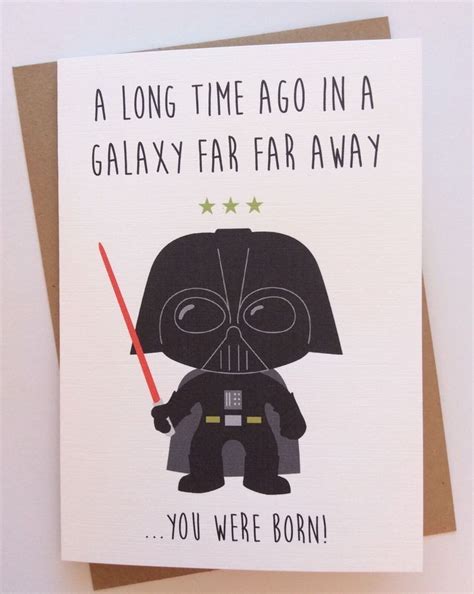 Create your own images with the darth vader birthday meme generator. Personalised Handmade Star Wars Birthday Card: Darth Vader ...