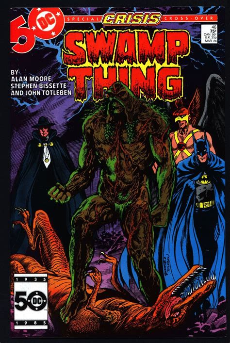 Swamp Thing 46 Alan Moore Dc Comics Stephen Bissette John Totleben